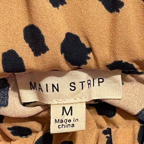 MAIN STRIP LEOPARD PRINT MINI SKIRT SZ M - Picture 6 of 8